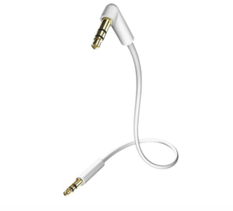 Inakustik Star MP3 kabel 3,5mm Jack <> 3,5mm Jack - 90&deg; | Audiokabels analoog