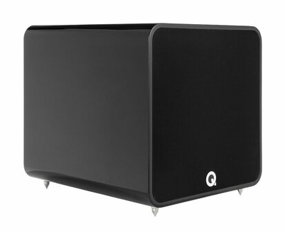 Q Acoustics Q B12 hoogglans zwart