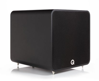 Q Acoustics Q B12 mat zwart