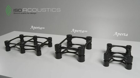 Iso Acoustics Aperta 200 zwart