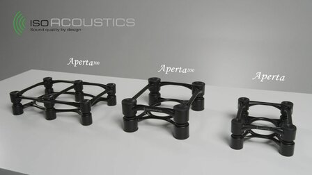 Iso Acoustics Aperta 200 zilver