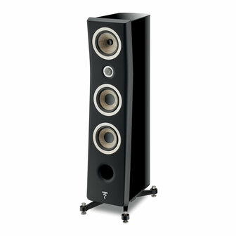 Focal Kanta 2 zwart hoogglans met mat zwart