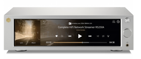 Hifi Rose RS 250A zilver streamer