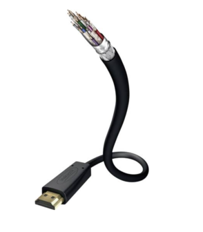 Inakustik Star HDMI-HDMI, High Speed met Ethernet - 0,75m