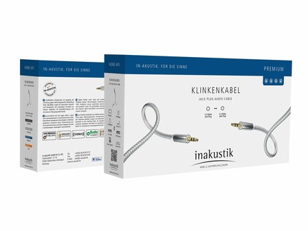 Inakustik Premium MP3 kabel 3,5mm Jack  3,5mm Jack | Audiokabels analoog