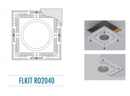 ArtSound RO 2040 FLush Mount Kit