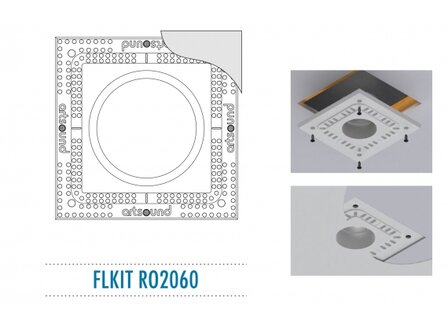 ArtSound RO 2060 FLush Mount Kit