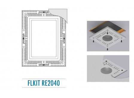 ArtSound RE 2040 FLush Mount Kit