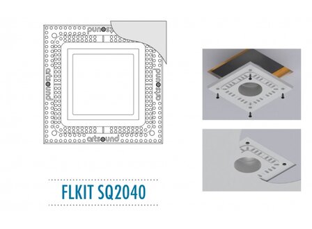 ArtSound SQ 2040 FLush Mount Kit