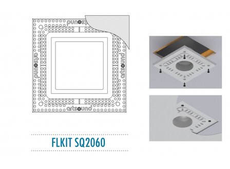 ArtSound SQ 2060 FLush Mount Kit