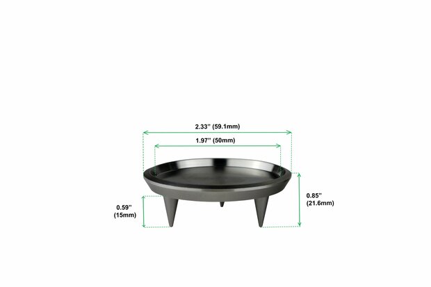 Iso Acoustics Gaia 1 tapijt schijven