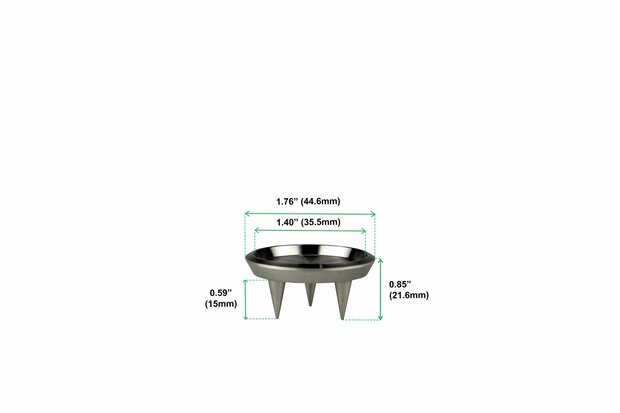 Iso Acoustics Gaia 3 tapijt schijven