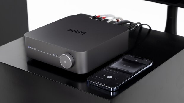 WiiM Amp grijs