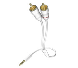 Inakustik Star MP3 kabel 3,5mm Jack  2x RCA | Audio verloopkabel