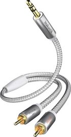 Inakustik Premium MP3 kabel 3,5mm Mini Jack  2x RCA | Audiokabels analoog