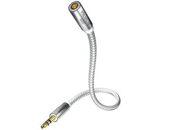 Inakustik Premium Hoofdtelefoonverlenging - fem 3,5mm  3,5/6,3mm | Audiokabels analoog