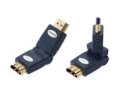 Inakustik Premium HDMI roterend opzetstuk male - female