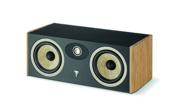 Focal Aria X center fineer walnoot