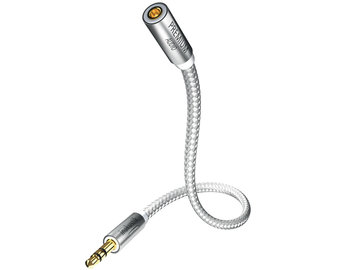 Inakustik Premium Hoofdtelefoonverlenging - fem 3,5mm  3,5/6,3mm | Audiokabels analoog