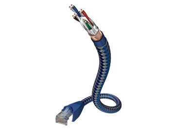 Inakustik Premium CAT6 flex kabel 2xRJ45 - Ø6,8mm SF/UTP AWG24 | Netwerkkabel CAT