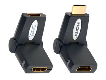 Inakustik Premium HDMI flexibel 90° opzetstuk - f > f