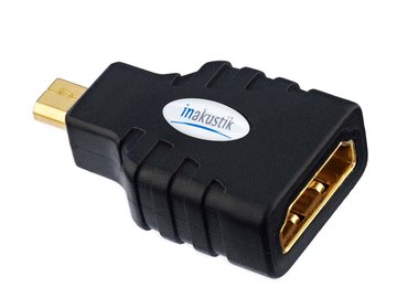 Inakustik Premium HDMI female  Micro HDMI male